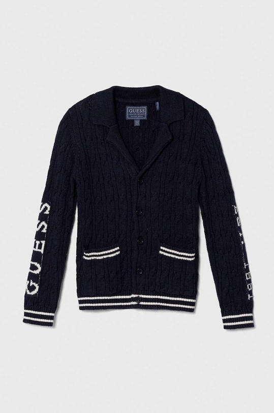 Dječji kardigan Guess Planet friendly mornarsko plava N4RR02.Z30W1.PPYH