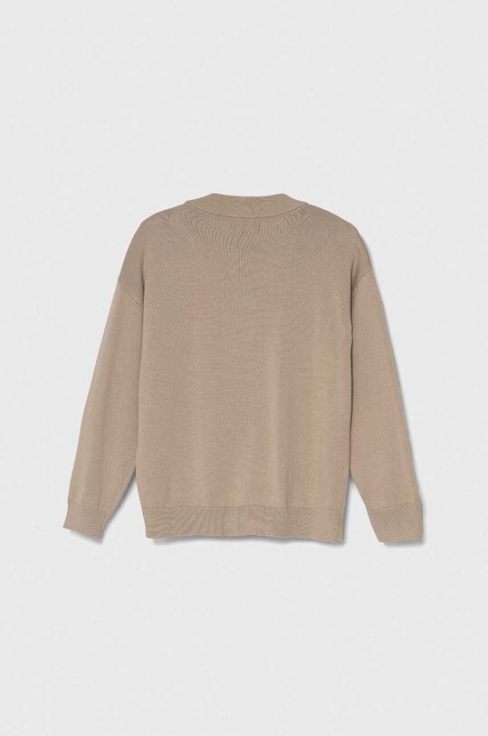 Emporio Armani cardigan copii 3D4M52.4MHUZ maro SS24