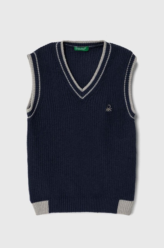 Παιδικό γιλέκο United Colors of Benetton άλλο σκούρο μπλε 1236H4002.P.Seasonal