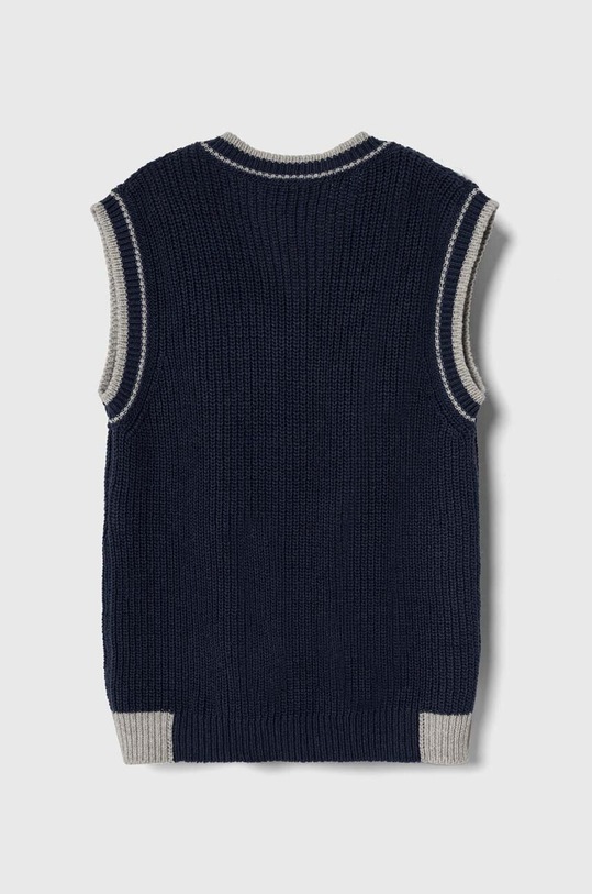 Παιδικό γιλέκο United Colors of Benetton 1236H4002.P.Seasonal σκούρο μπλε SS24