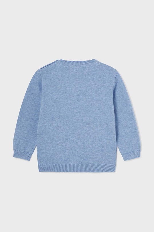 Dětský bavlněný svetr Mayoral 303.3E.Baby.PPYH modrá SS24
