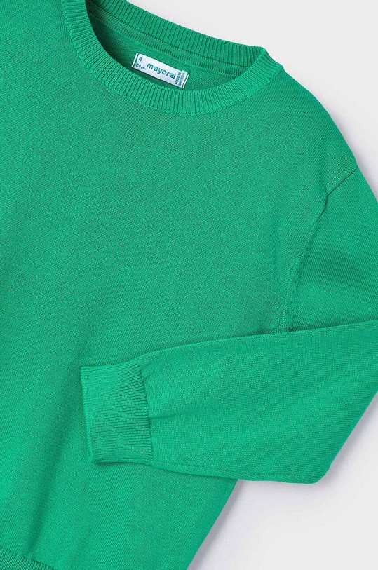 Chłopiec Mayoral sweter bawełniany dziecięcy 311.5B.Mini.PPYH zielony
