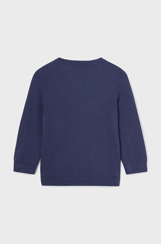 Mayoral pulover din bumbac pentru bebeluși 1383.3A.Baby.PPYH bleumarin SS24