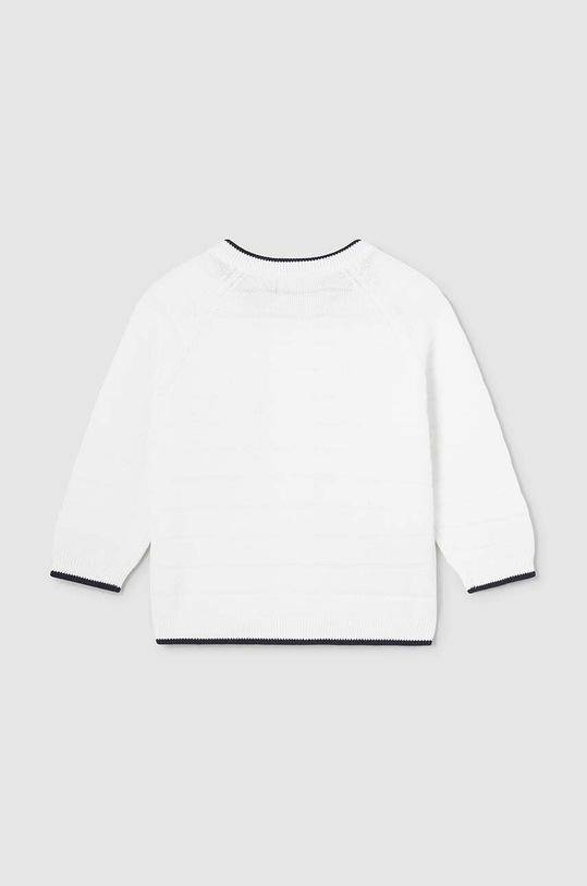 Pamučni kardigan za bebe Mayoral 1389.3B.Baby.PPYH bijela SS24