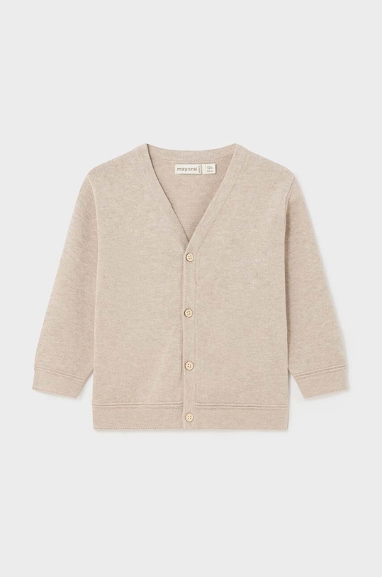 Βρεφική βαμβακερή ζακέτα Mayoral άλλο μπεζ 1390.3E.Baby.PPYH