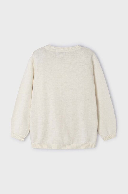 Chłopiec Mayoral sweter z domieszką lnu dziecięcy 3356.5C.Mini.PPYH beżowy