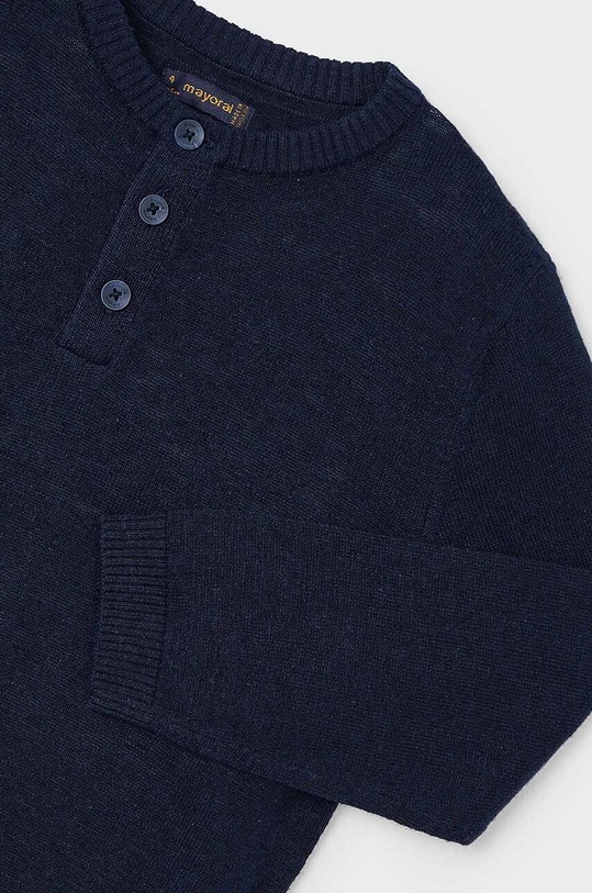 Αγορίστικα Παιδικό πουλόβερ με λινό μείγμα Mayoral 3356.5C.Mini.PPYH σκούρο μπλε