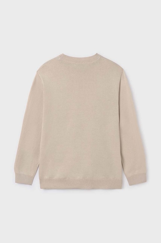 Παιδικό βαμβακερό πουλόβερ Mayoral 6340.7A.Junior.PPYH μπεζ SS24