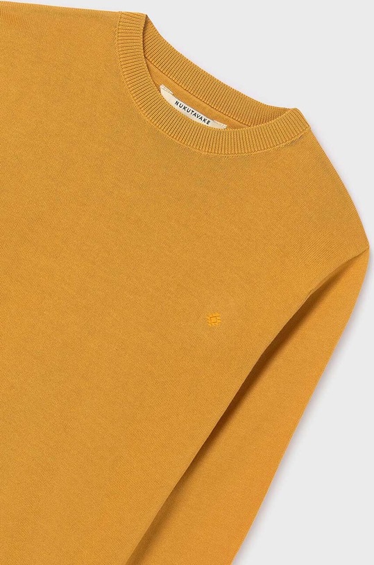 Παιδικό βαμβακερό πουλόβερ Mayoral κίτρινο 6340.7A.Junior.PPYH