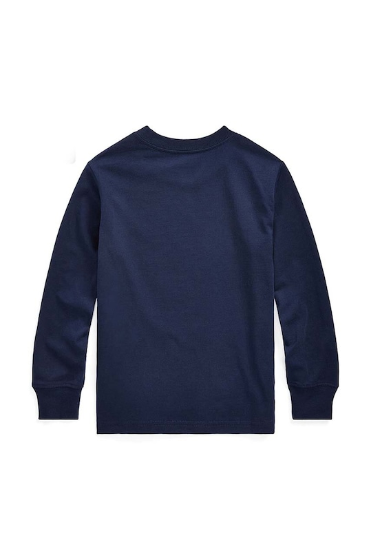 Дитячий бавовняний светр Polo Ralph Lauren 322843804002 темно-синій AW24