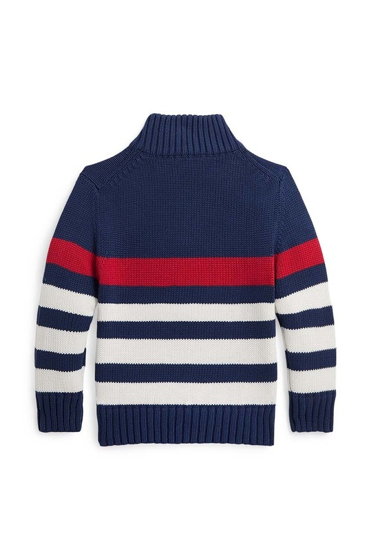 Polo Ralph Lauren sweter bawełniany dziecięcy 322941102001 czerwony AW24