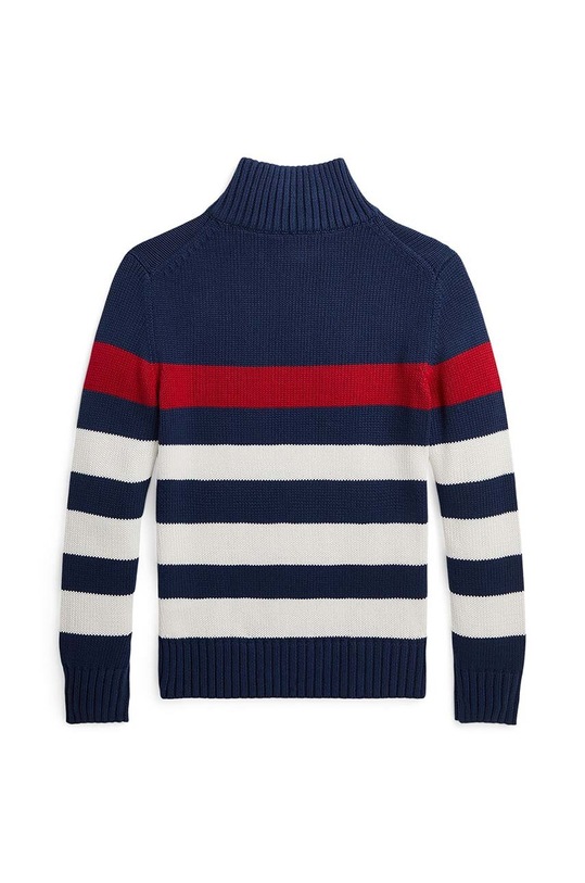 Παιδικό βαμβακερό πουλόβερ Polo Ralph Lauren 323941102001 κόκκινο AW24