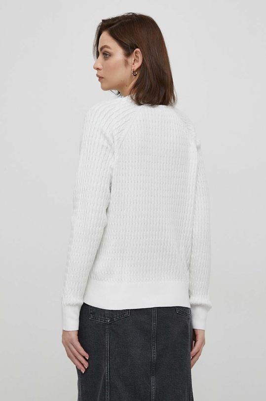 Oblečení Bavlněný kardigan Tommy Hilfiger WW0WW40673 bílá