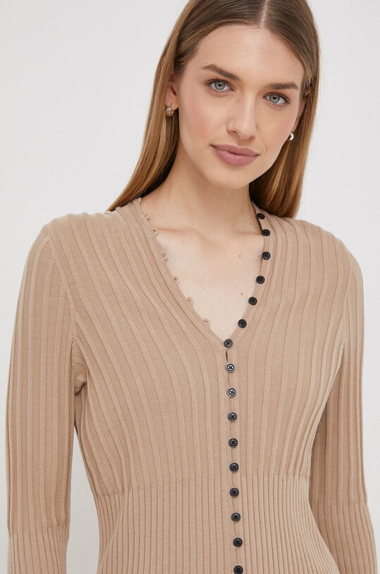 Tommy Hilfiger kardigan beżowy WW0WW40709