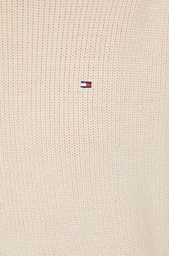 Tommy Hilfiger pulover de bumbac WW0WW40751 bej