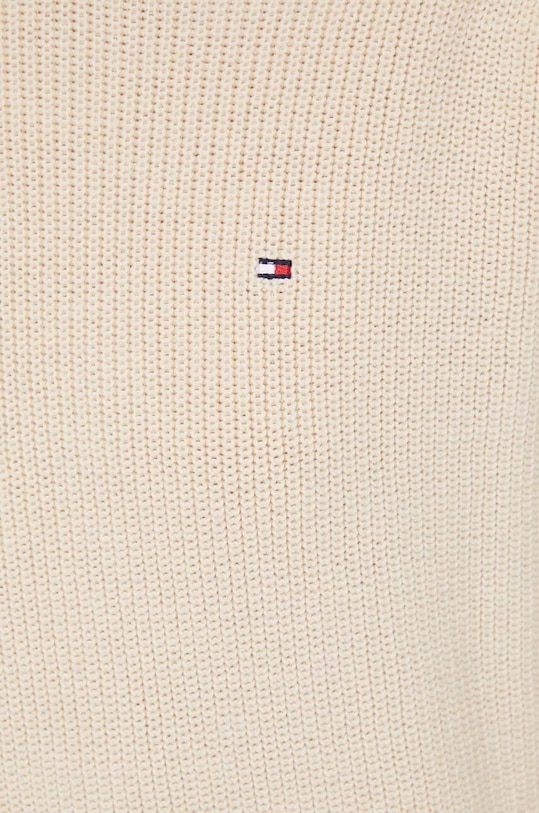 Tommy Hilfiger sweter bawełniany WW0WW40751 beżowy