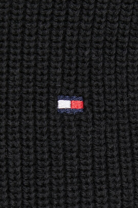 Бавовняний светр Tommy Hilfiger WW0WW40751 чорний