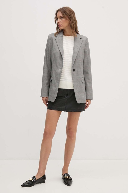 Βαμβακερό πουλόβερ Tommy Hilfiger WW0WW41142 μπεζ AW24
