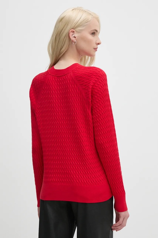 Одежда Хлопковый свитер Tommy Hilfiger WW0WW41142 красный