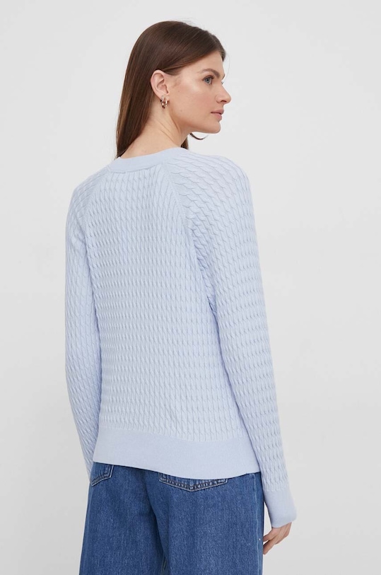 Oblečení Bavlněný svetr Tommy Hilfiger WW0WW41142 modrá