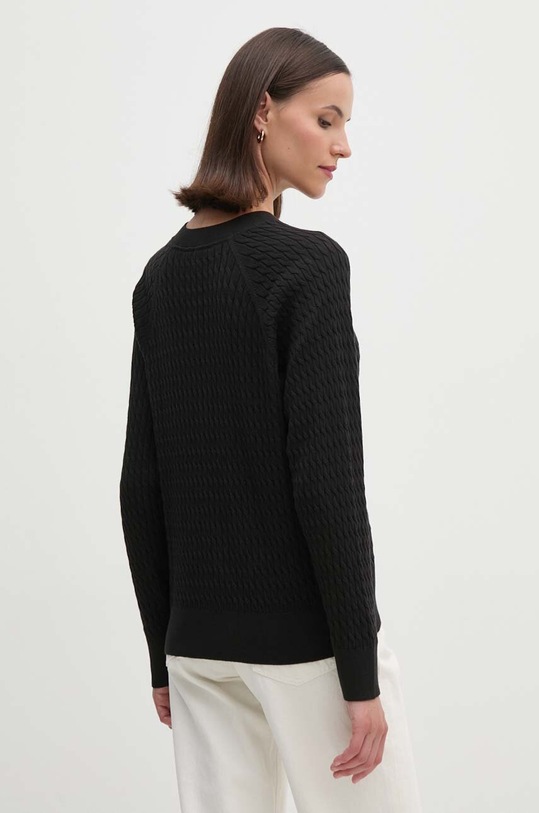 Одяг Бавовняний светр Tommy Hilfiger WW0WW41142 чорний