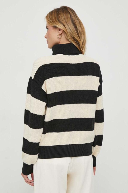 Ρούχα Βαμβακερό πουλόβερ Tommy Hilfiger WW0WW42420 μαύρο