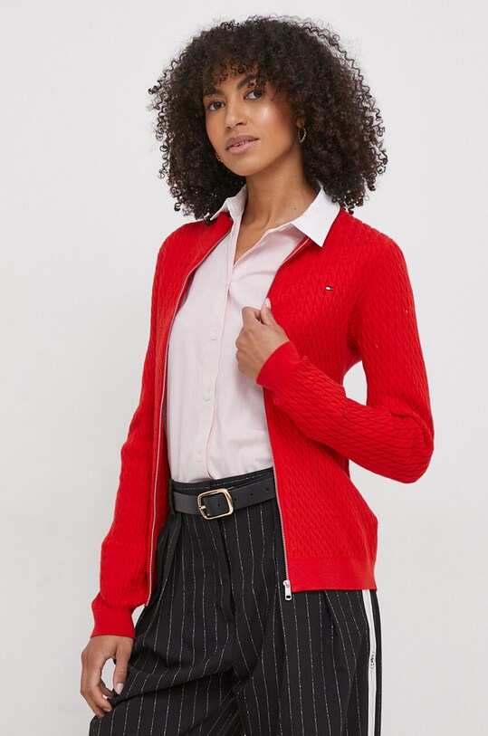 Джемпер Tommy Hilfiger красный WW0WW40739
