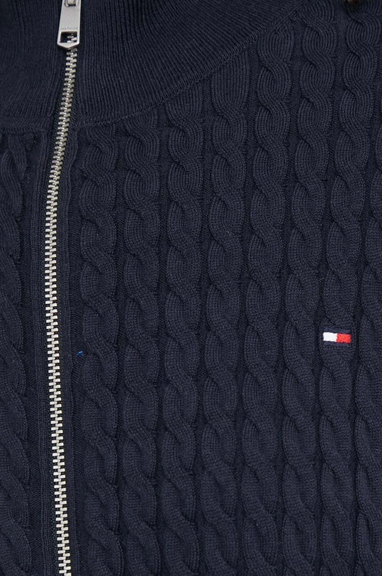 Tommy Hilfiger cardigan WW0WW40739 bleumarin