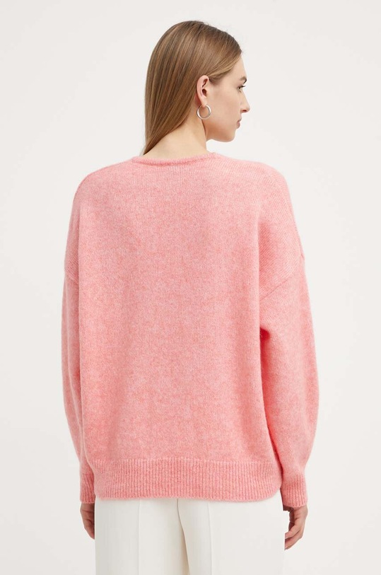 Odzież BOSS Orange sweter wełniany 50509995 różowy