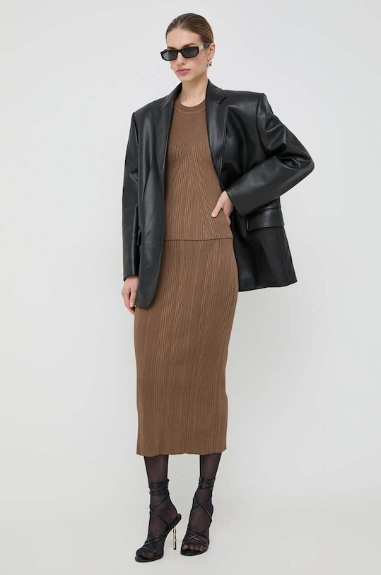 Vesta BOSS 50505695 hnedá SS24