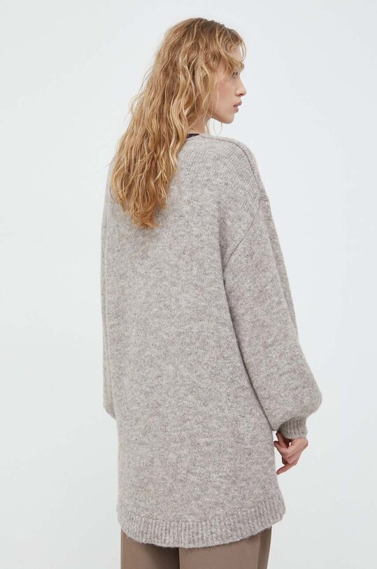 Oblečenie Sveter s prímesou vlny Bruuns Bazaar BBW3755 béžová