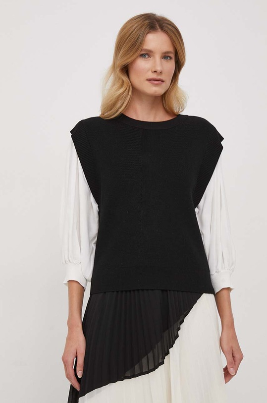 Dkny sweter pozostałe czarny P2JSAE18