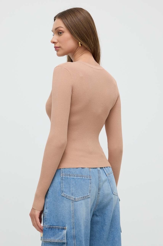 Odzież Elisabetta Franchi sweter MK39S41E2 beżowy