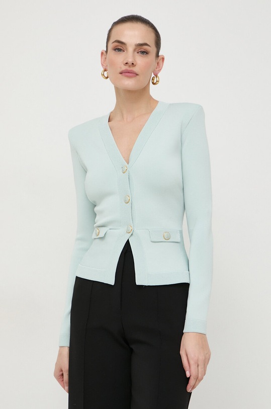 Elisabetta Franchi kardigan pozostałe zielony MK43S41E2