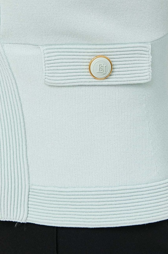 Elisabetta Franchi kardigan MK43S41E2 zielony