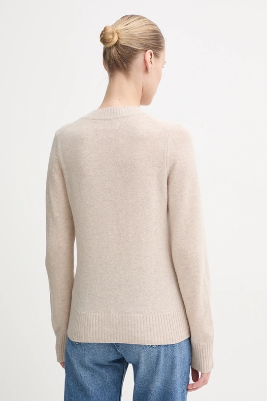 Odzież Samsoe Samsoe sweter wełniany F23400145 beżowy