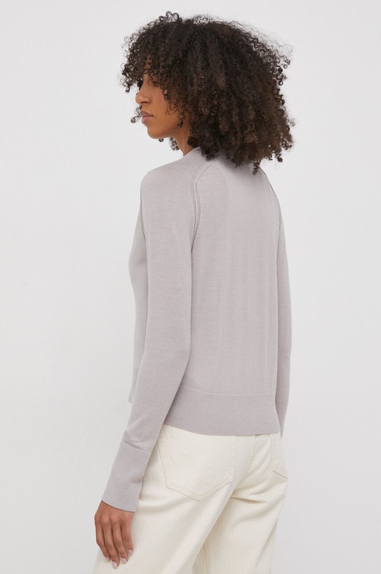 Odzież Calvin Klein kardigan wełniany K20K206791 szary