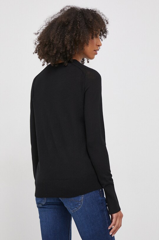 Odzież Calvin Klein sweter wełniany K20K206792 czarny
