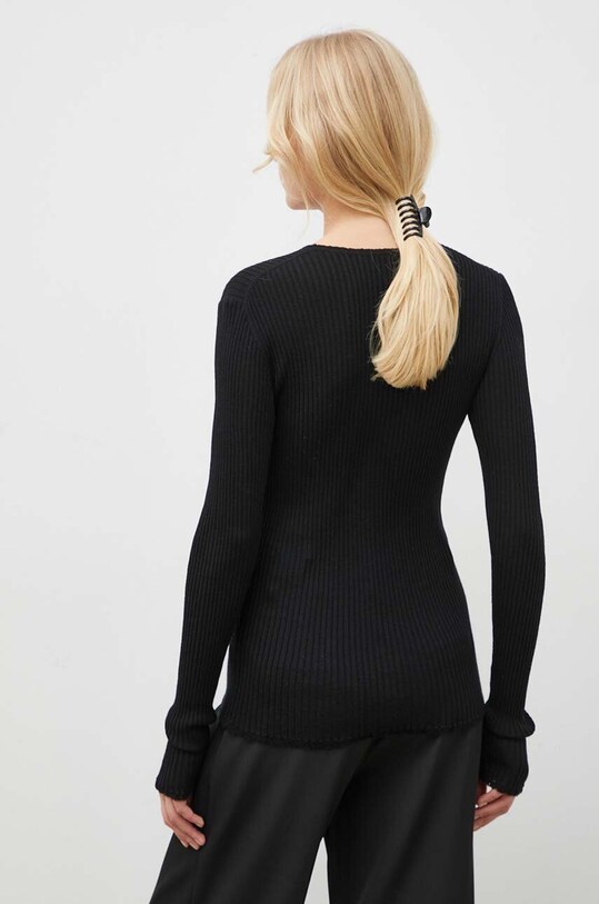 Îmbrăcăminte By Malene Birger pulover de lana Q72101003 negru
