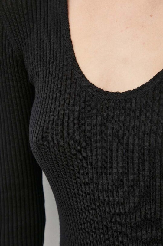 By Malene Birger pulover de lana Q72101003 negru