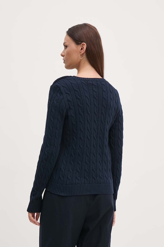 Odzież Lauren Ralph Lauren sweter bawełniany 200932223 granatowy