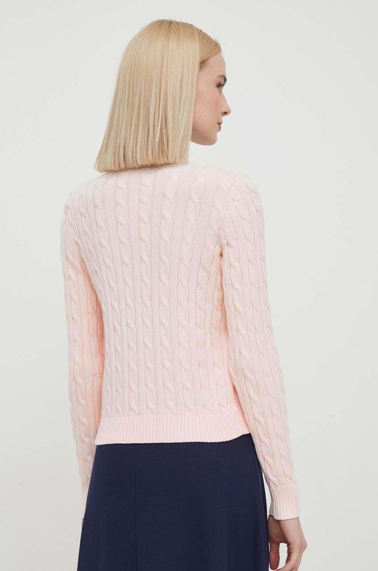Odzież Lauren Ralph Lauren sweter bawełniany 200932225 różowy