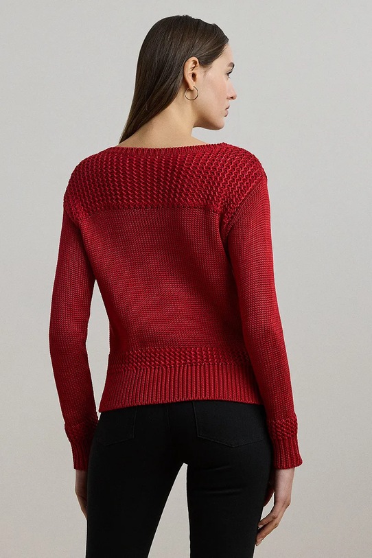 Lauren Ralph Lauren maglione 200909317 rosso AW25