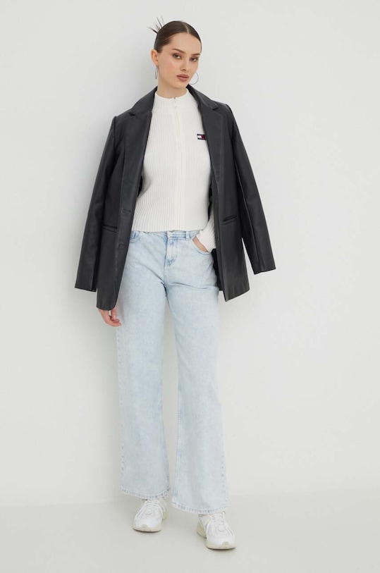 Tommy Jeans cardigan DW0DW17243 bej AW24