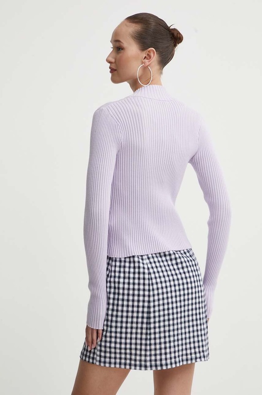 Odzież Tommy Jeans kardigan DW0DW17243 fioletowy