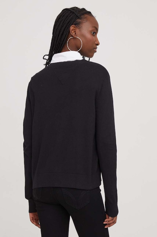 Odzież Tommy Jeans sweter DW0DW17251 czarny