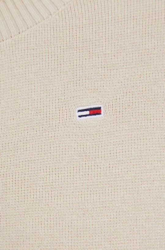Tommy Jeans kardigan DW0DW17252 beżowy