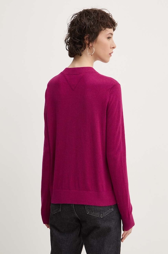 Одежда Свитер Tommy Jeans DW0DW17254 фиолетовой