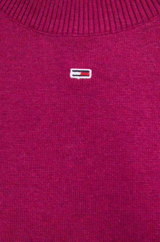 Sveter Tommy Jeans DW0DW17254 fialová