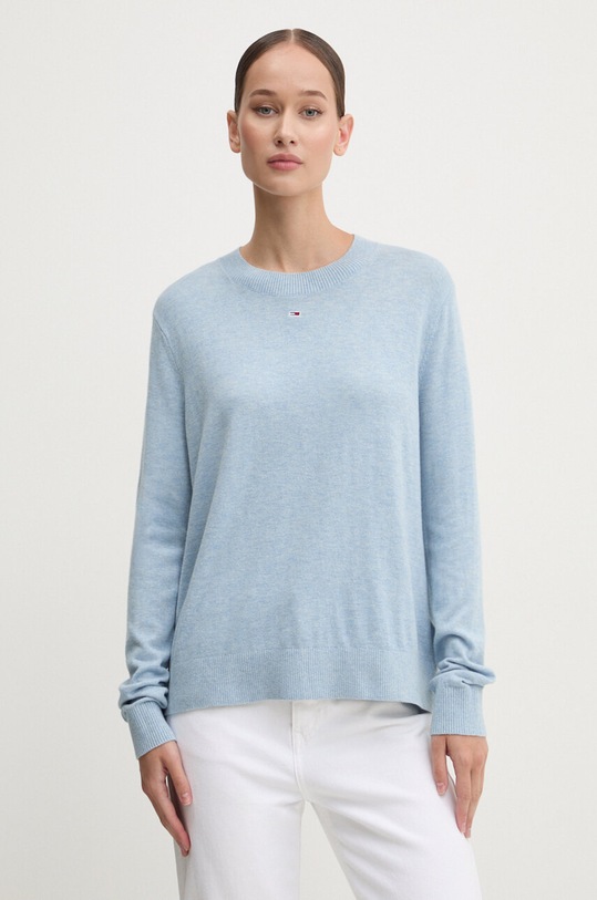Svetr Tommy Jeans modrá DW0DW17254